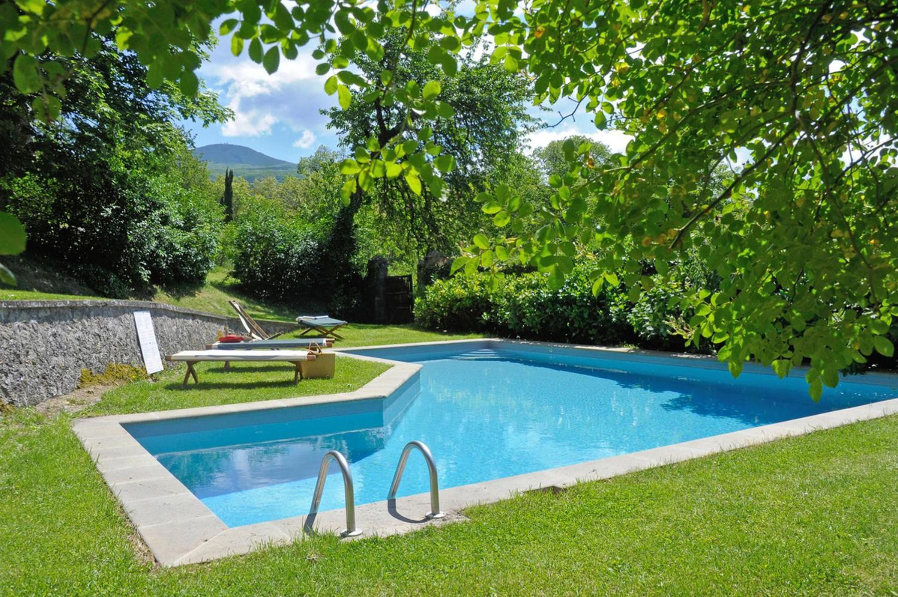 فيلا Casa Di Pietro In Vivo D'Orcia, Pool المظهر الخارجي الصورة