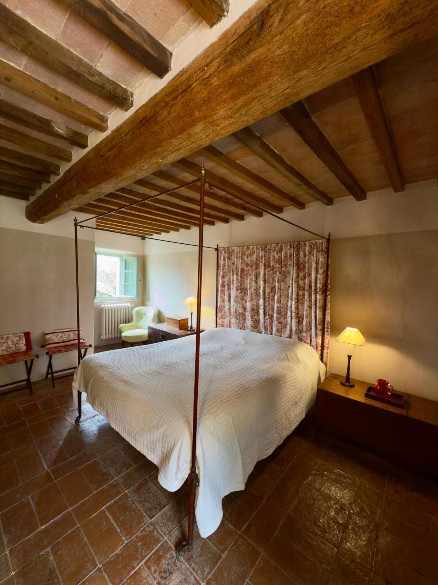 فيلا Casa Di Pietro In Vivo D'Orcia, Pool المظهر الخارجي الصورة