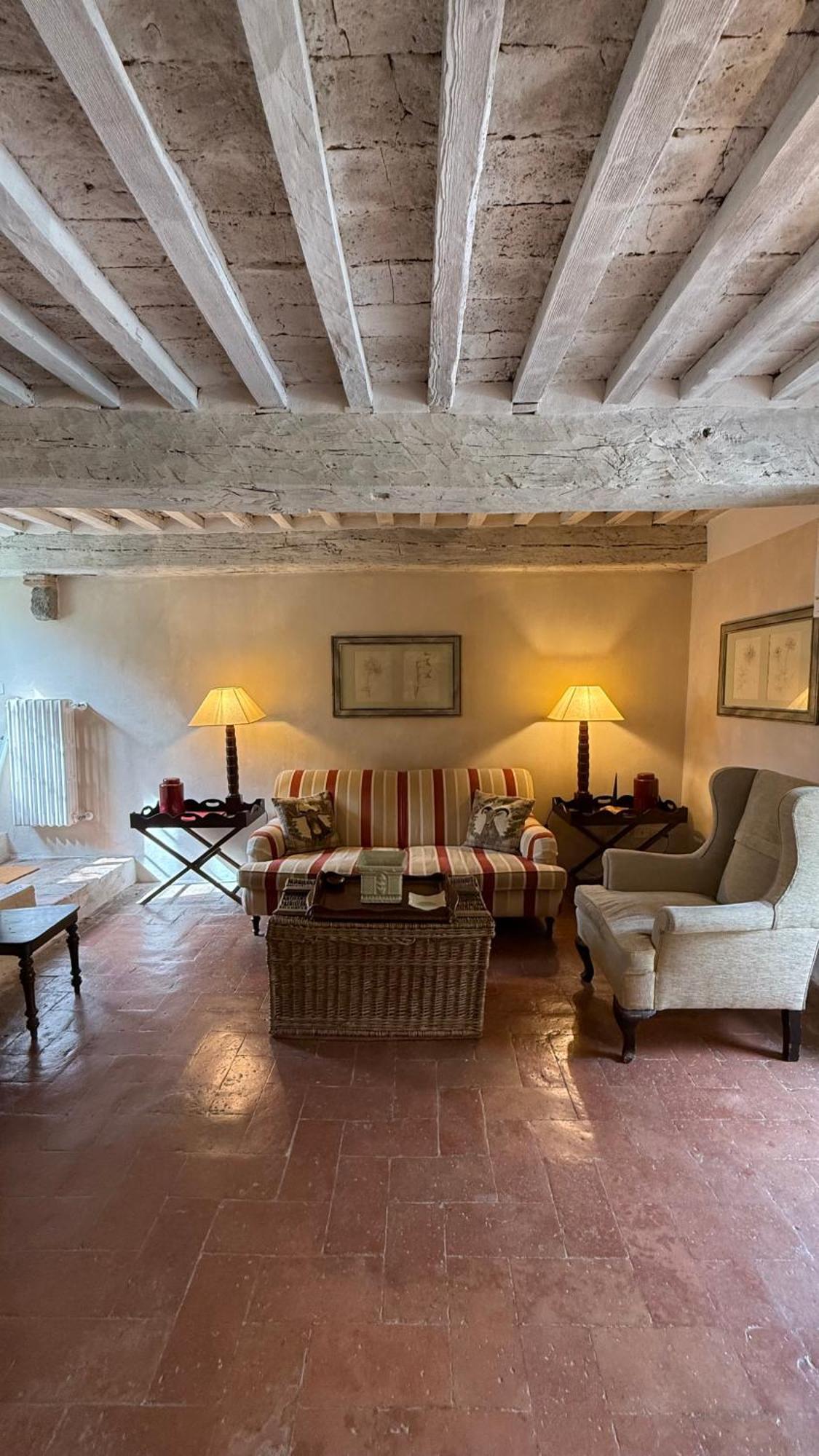 فيلا Casa Di Pietro In Vivo D'Orcia, Pool المظهر الخارجي الصورة